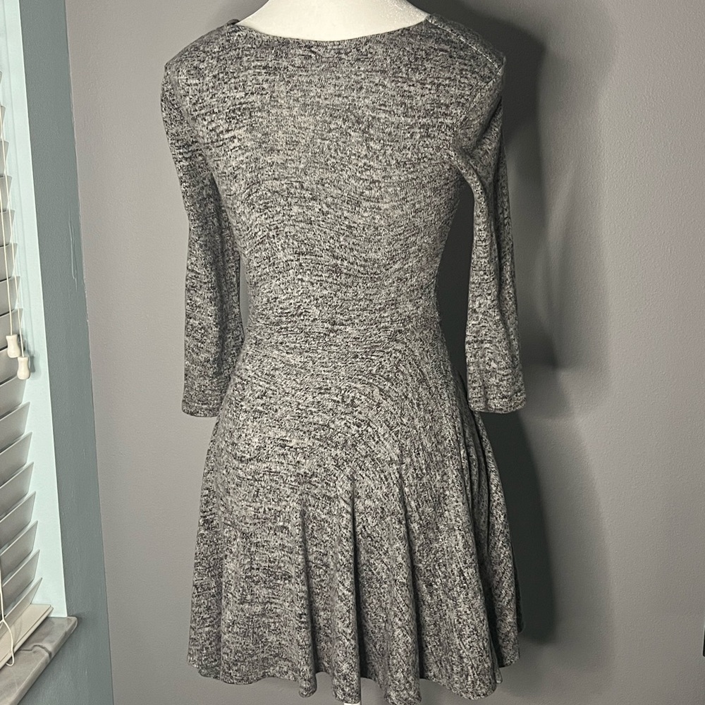 Long sleeve mini dress
